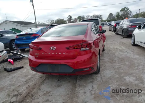 2019 Hyundai Elantra Se z USA, uszkodzony, nr VIN 5NPD74LF1KH496856